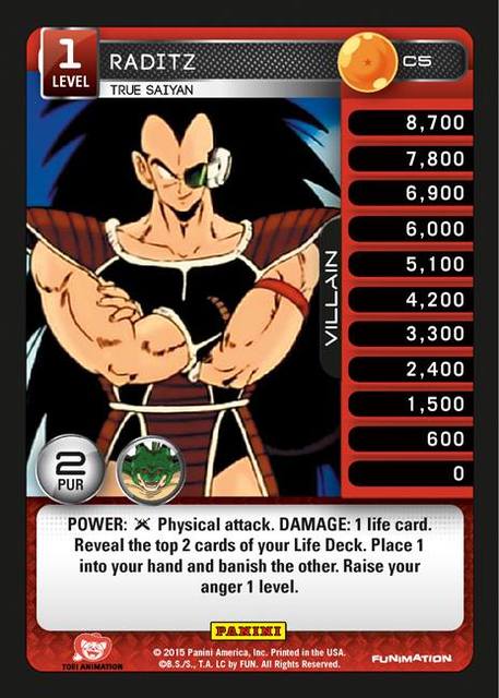 Raditz, True Saiyan (FOIL)